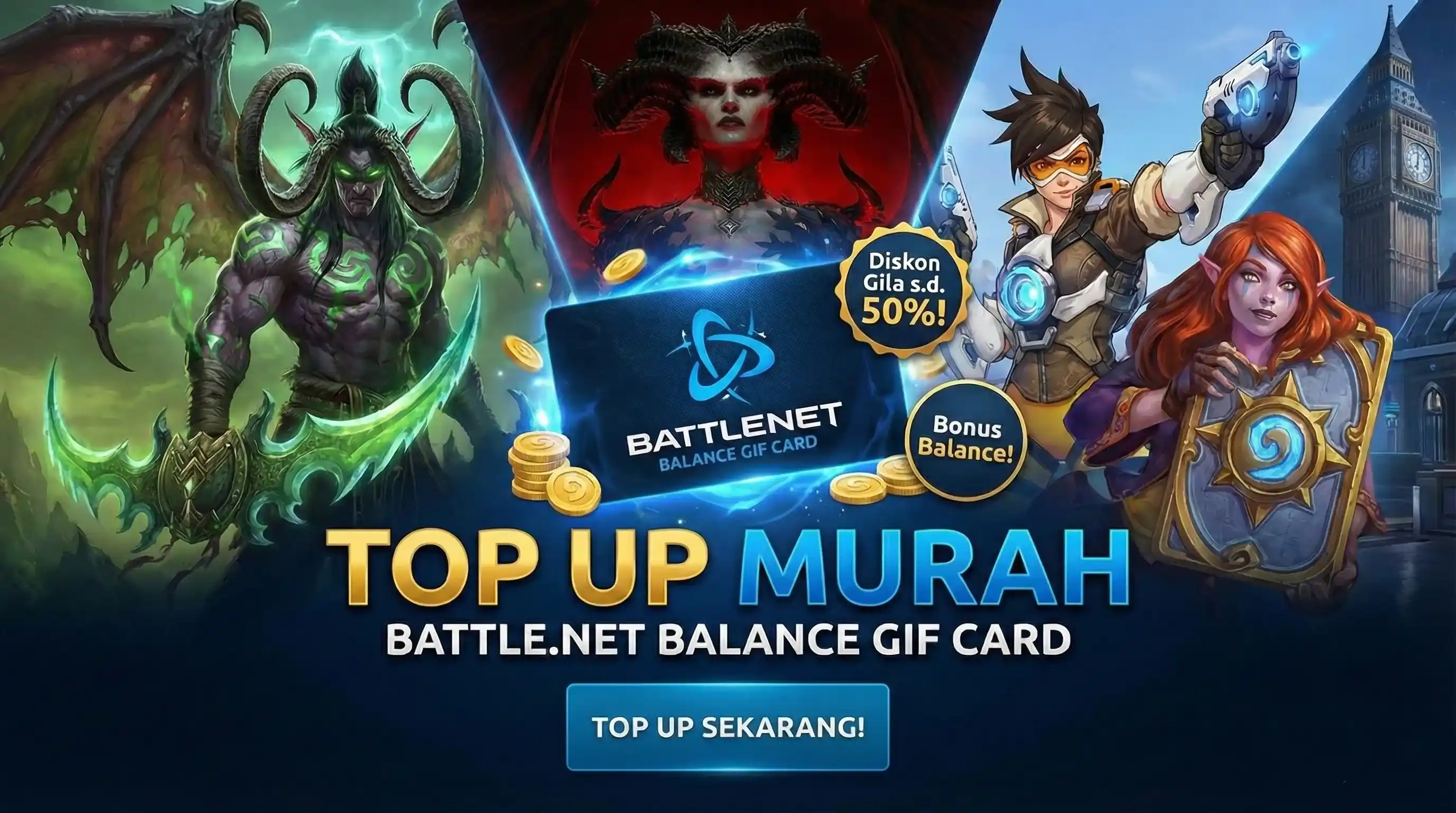 Battle.net Blizzard Background