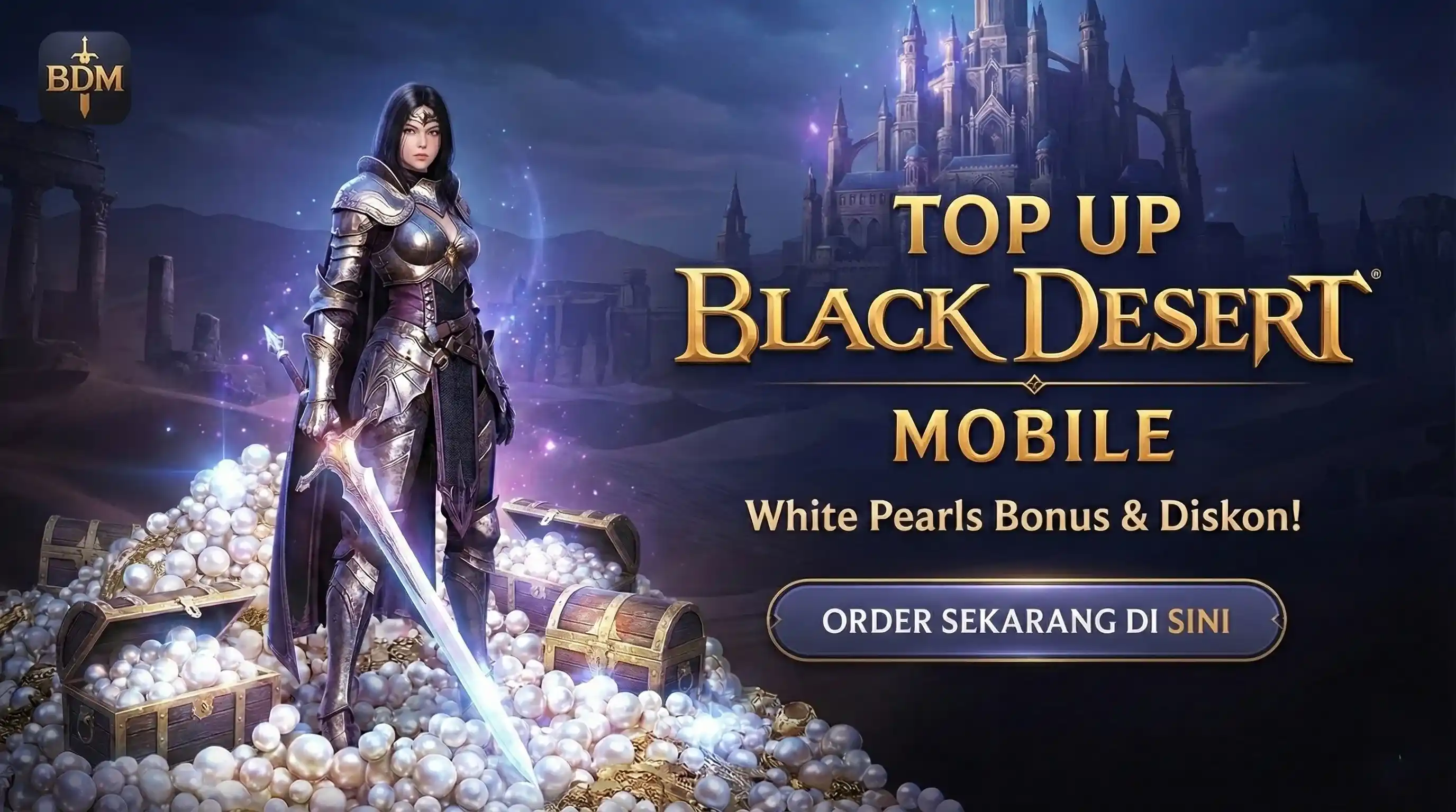 Black Desert Mobile Cinematic Landscape