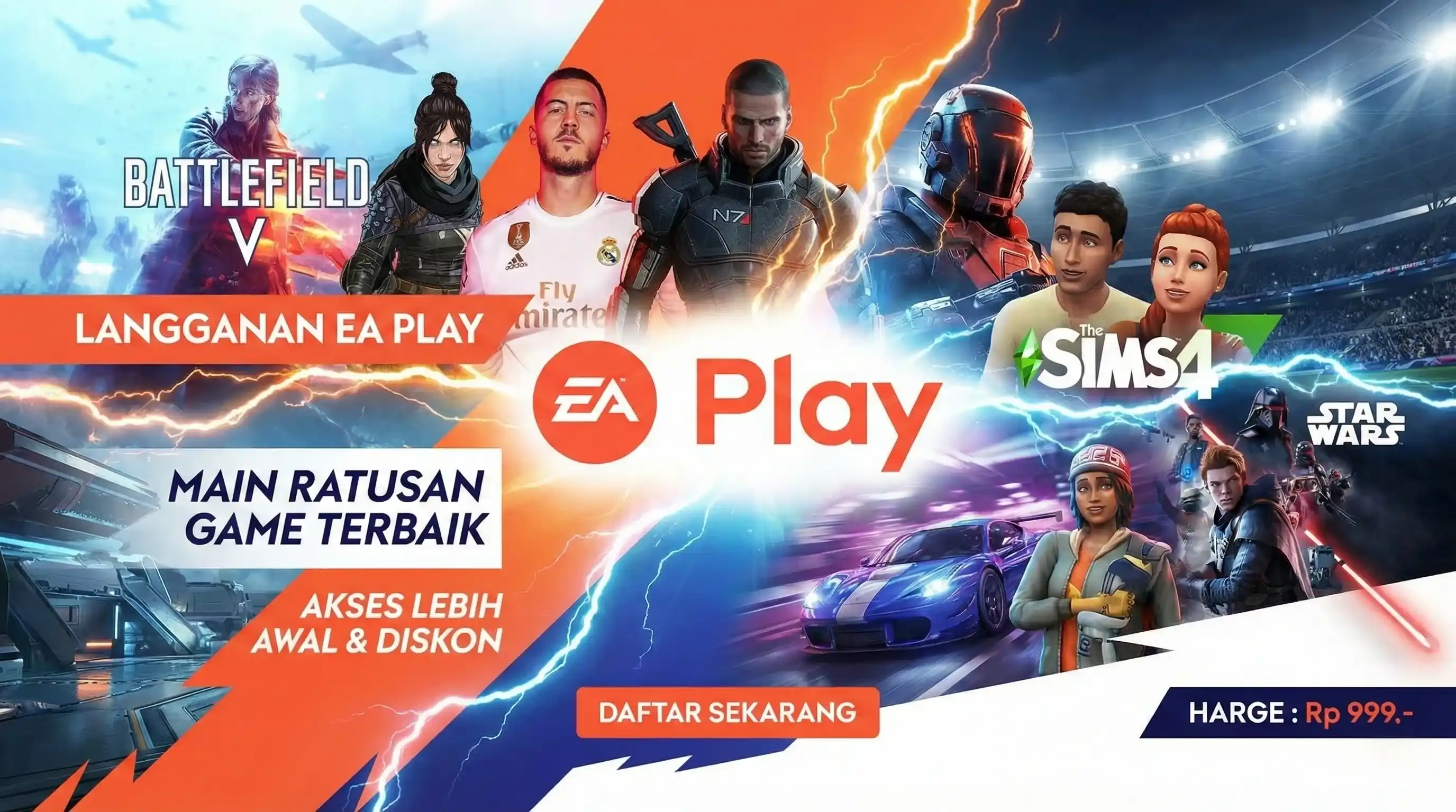 EA Gaming Experience Background