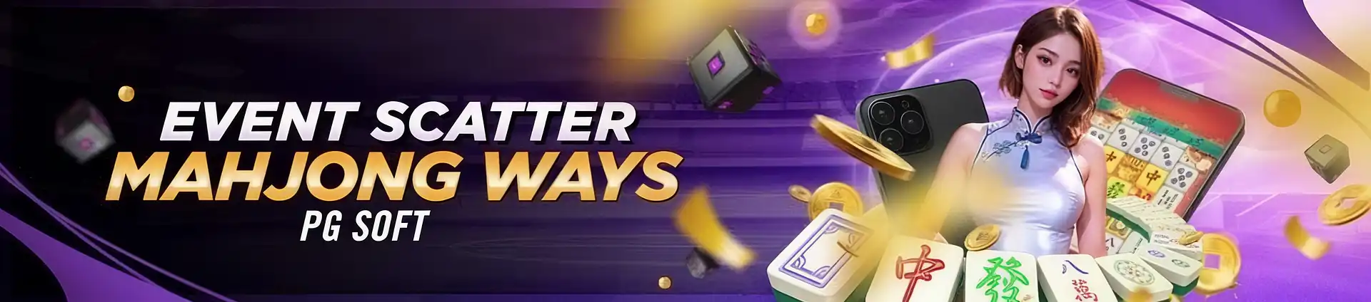 Banner Promo Flash Sale BONUS MAHJONG WAYS PG SOFT